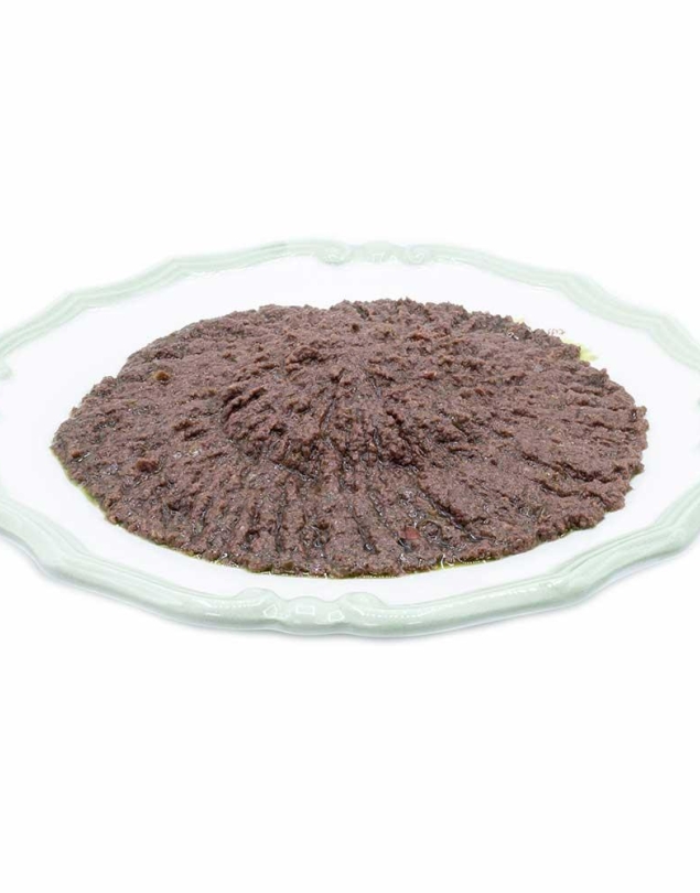 Bateh Zaytoun Akhdar Wa Aswad Mazij Brushetta Fi Martaban Zujaji