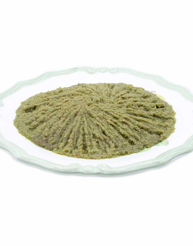 Bateh Zaytoun Akhdar Wa Aswad Mazij Brushetta Fi Martaban Zujaji